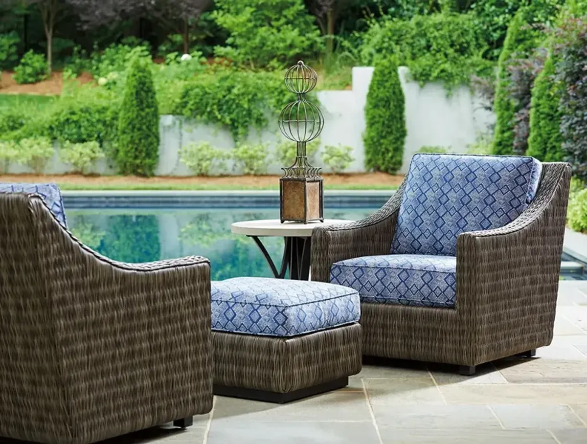 Tommy Bahama Outdoor by Lexington Cypress Point Ocean Terrace Ottoman