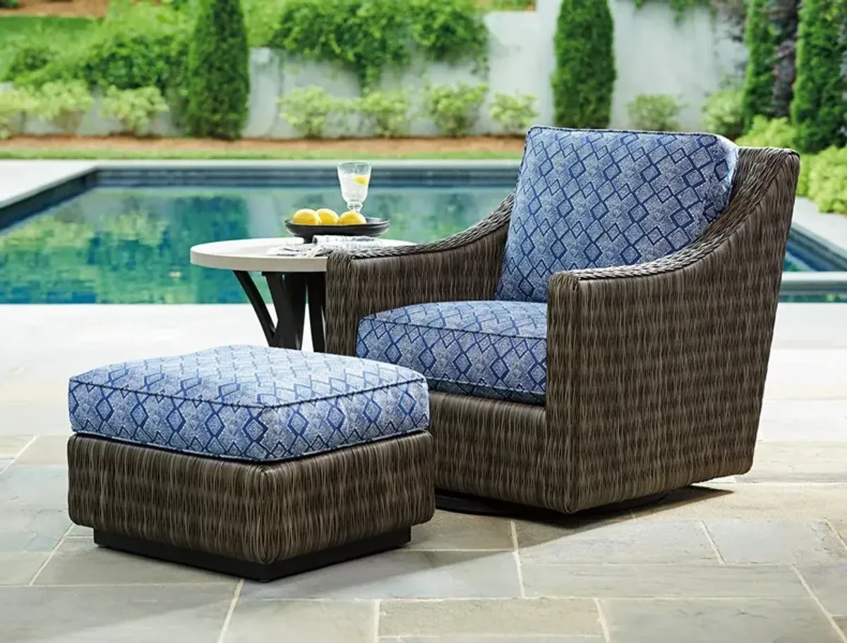 Tommy Bahama Outdoor by Lexington Cypress Point Ocean Terrace Ottoman