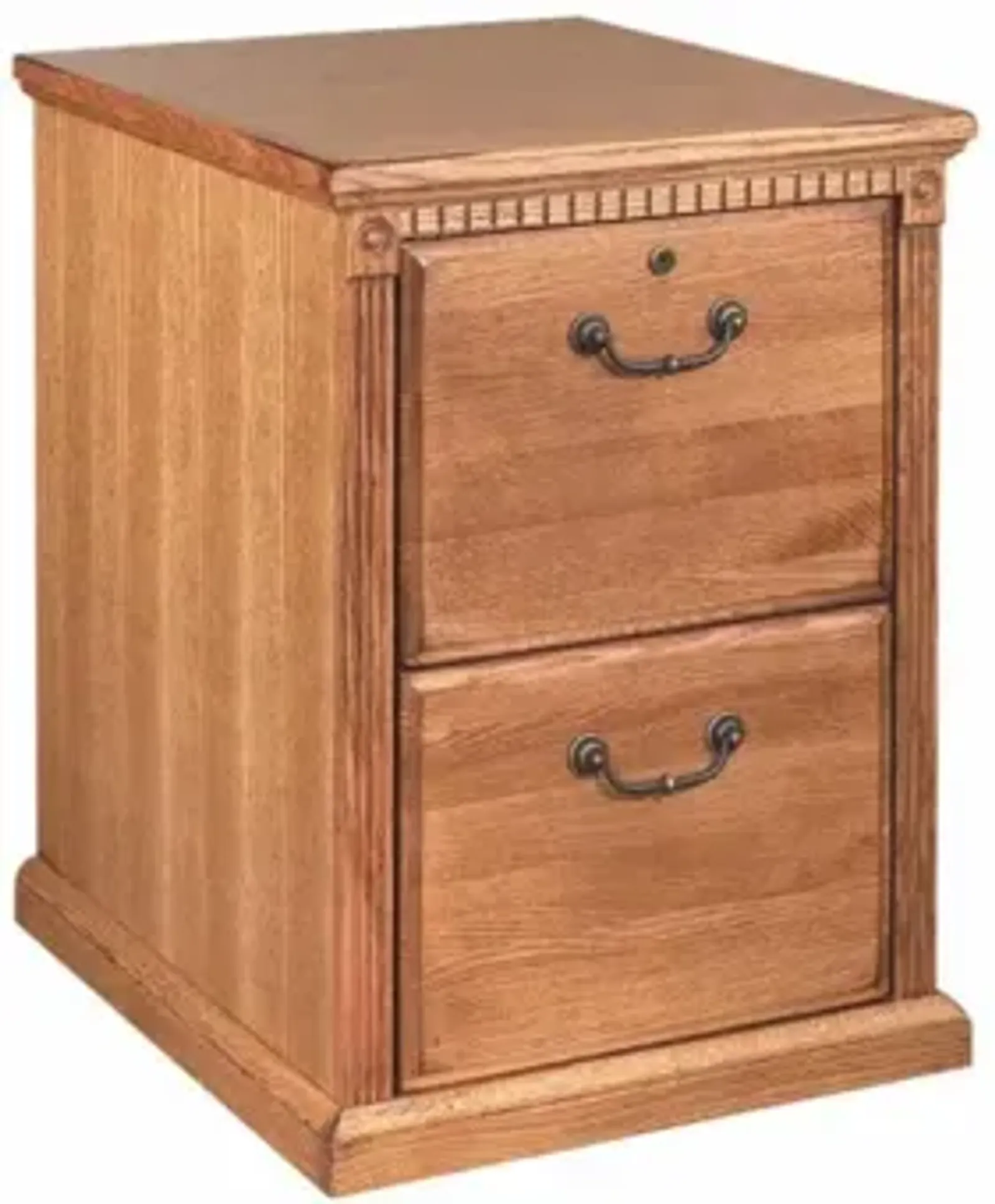 Martin Furniture Huntington Wheat 2-Drawer Office File Cabinet