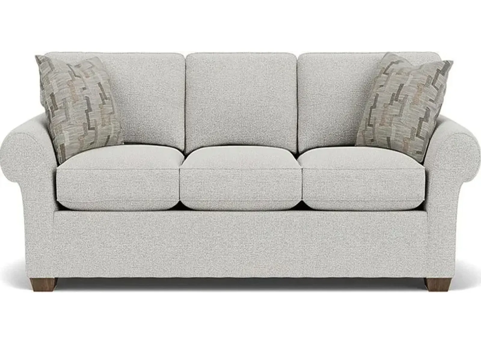 Flexsteel Vail Silver Glacier Sofa