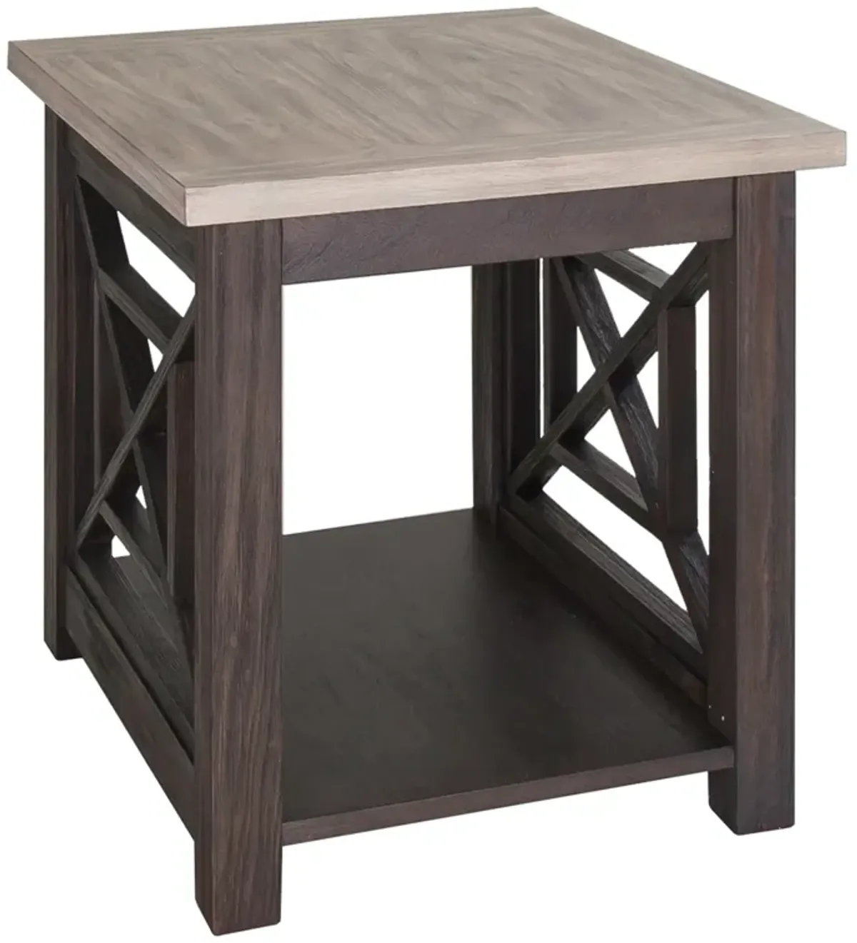 Liberty Furniture 3-Piece Set 1 Cocktail, 2 End Tables Heatherbrook