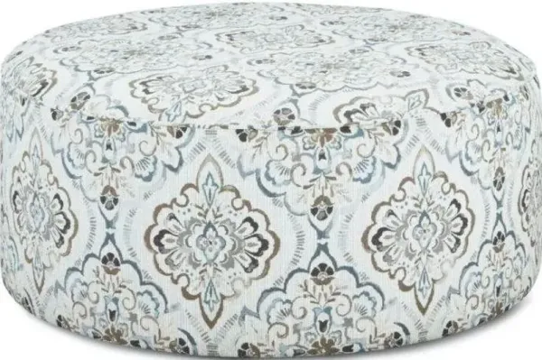 Fusion Bates Glenville Cascade Charcoal Cocktail Ottoman