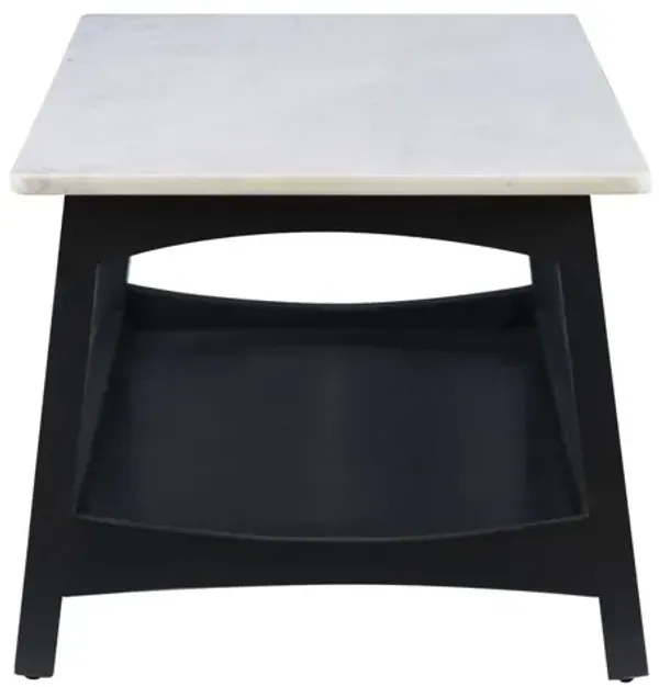 Powell Rainier Coffee Table Gray Marble