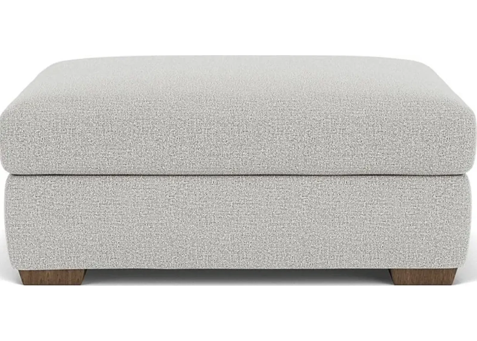 COLLINS SILVER GLACIER OTTOMAN