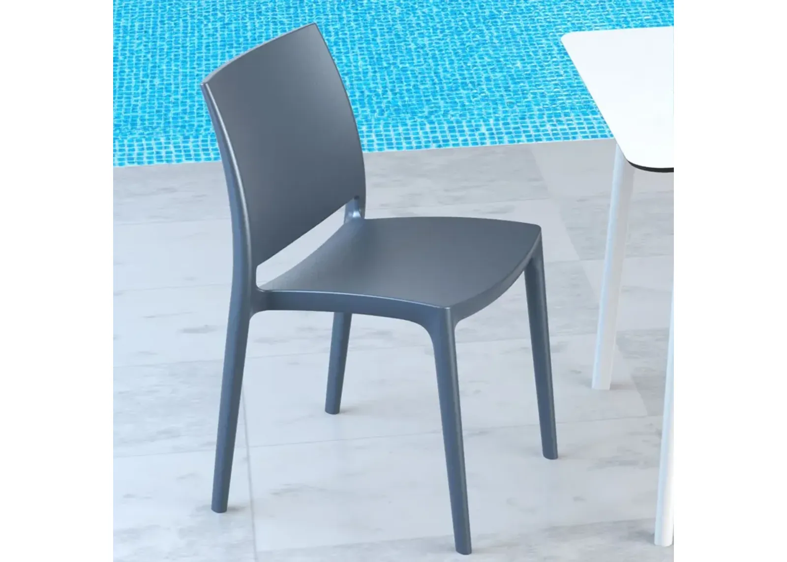 Compamia Maya Dining Chair Dark Gray