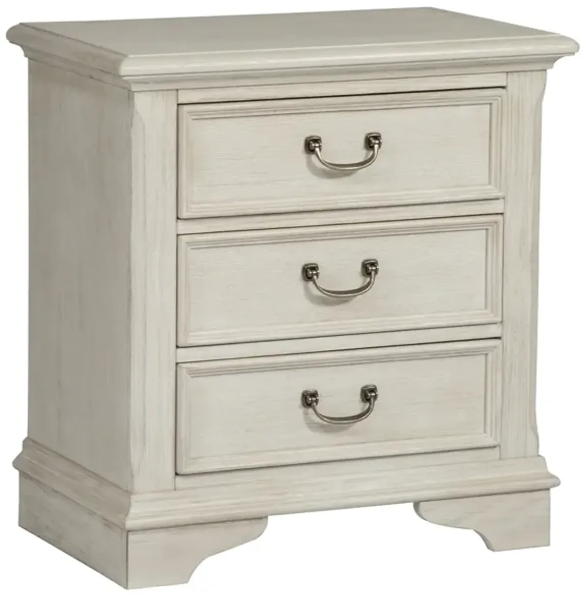 Liberty Furniture Complete King Bedroom Set Panel Bed, Dresser, Mirror & Nightstand Bayside