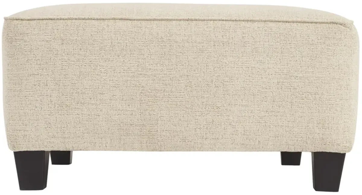 Ashley Abinger Natural Oversized Accent Ottoman