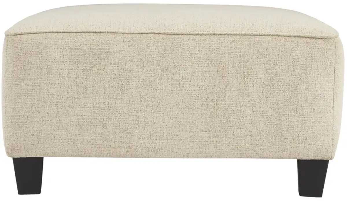 Ashley Abinger Natural Oversized Accent Ottoman