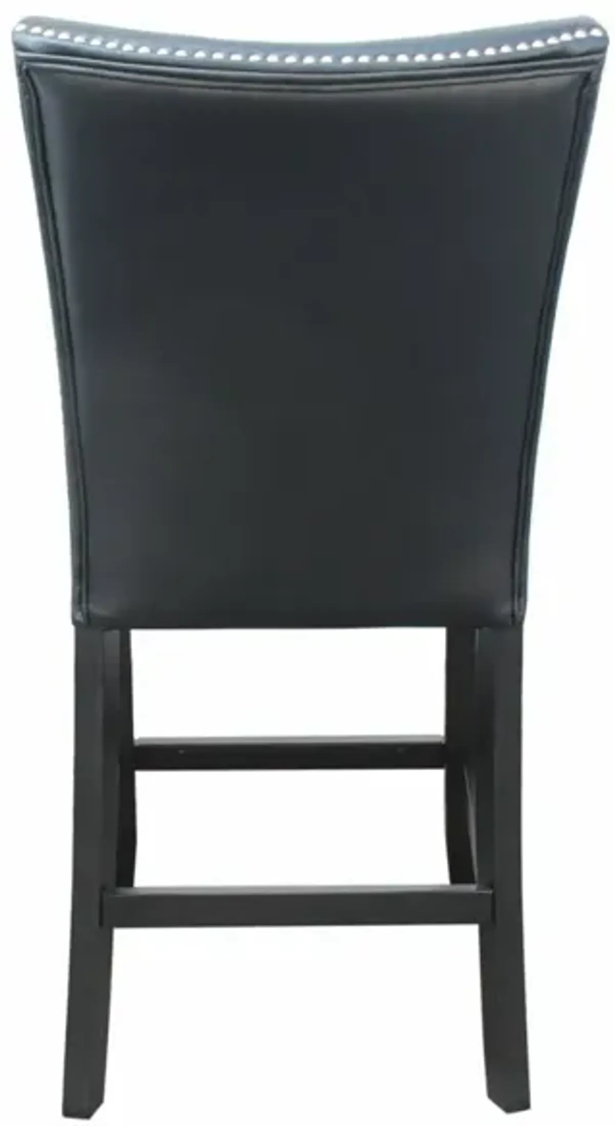 Steve Silver Camila 24 Inch Counter-Height Stool Black Leatherette