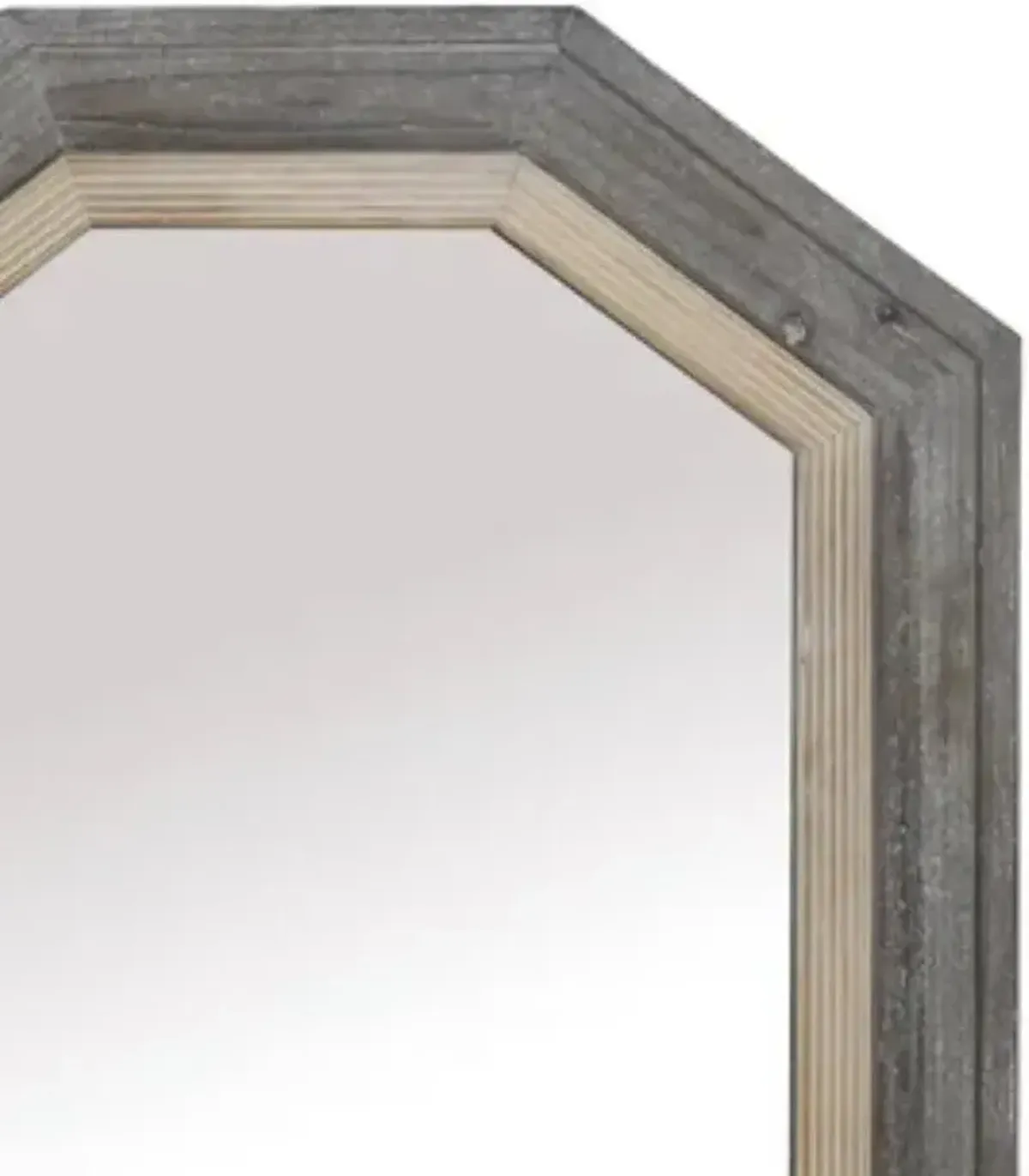 Crestview Jax Beige/Gray Wall Mirror