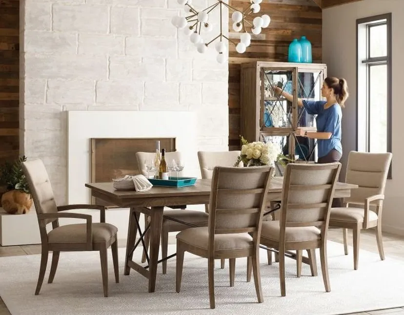 MODERN FORGE LAREDO DINING TABLE