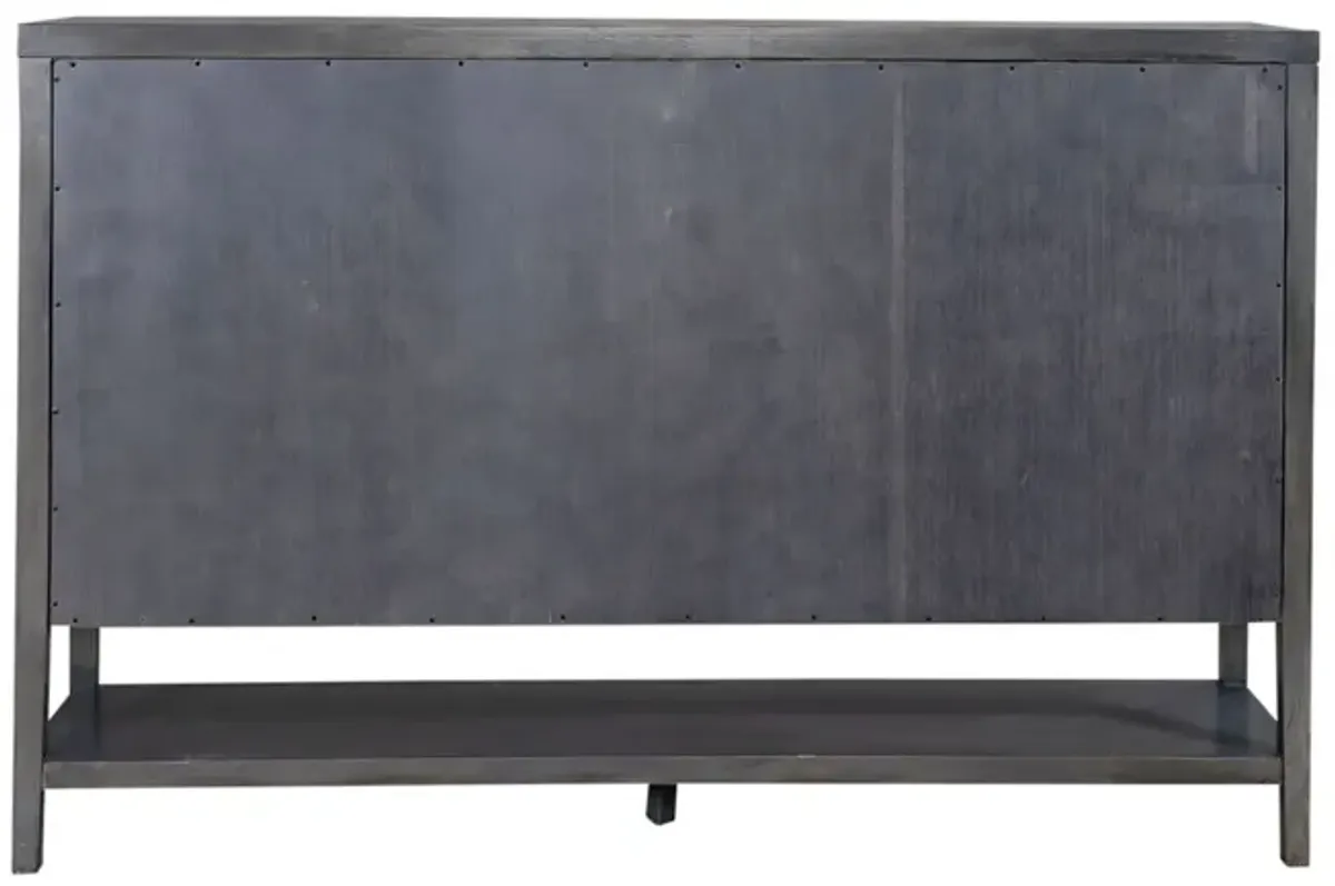 Liberty Furniture Circle View Blue Dusk Accent Cabinet