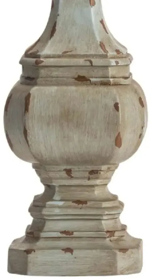 Crestview Daryl Antique Blue & Green Table Lamp