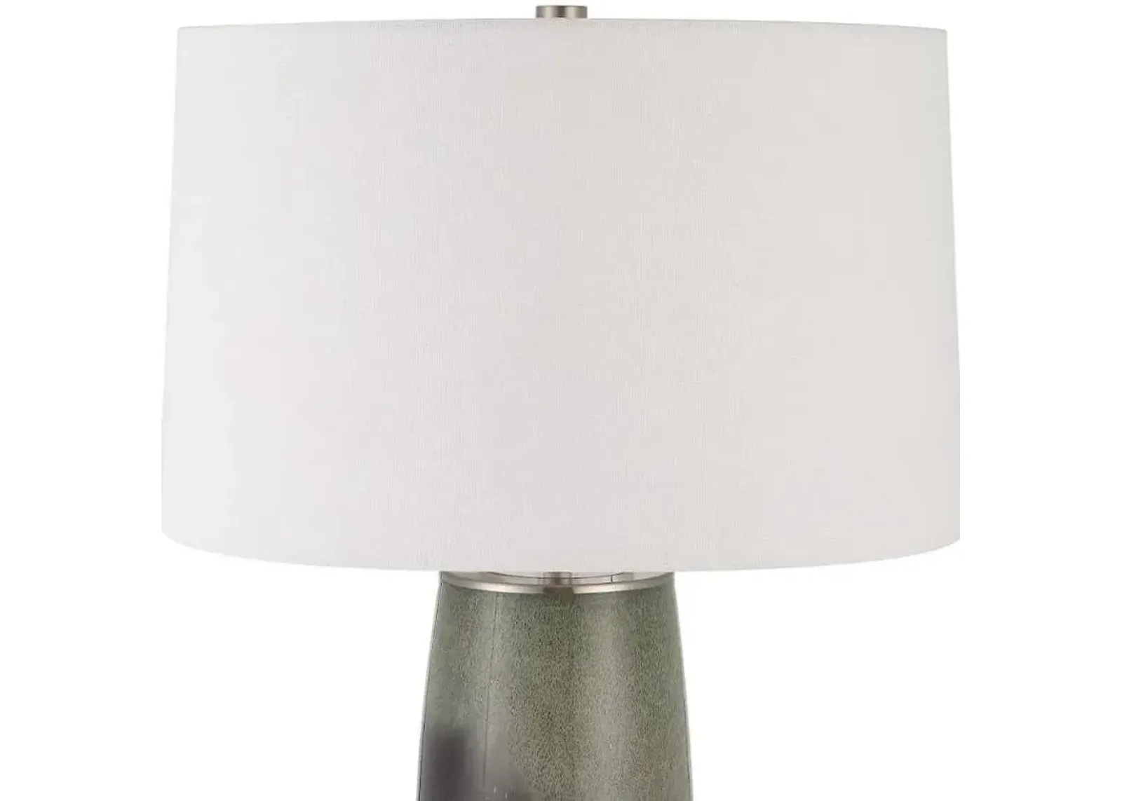 Uttermost Campa Gray-Blue/Green/White Table Lamp