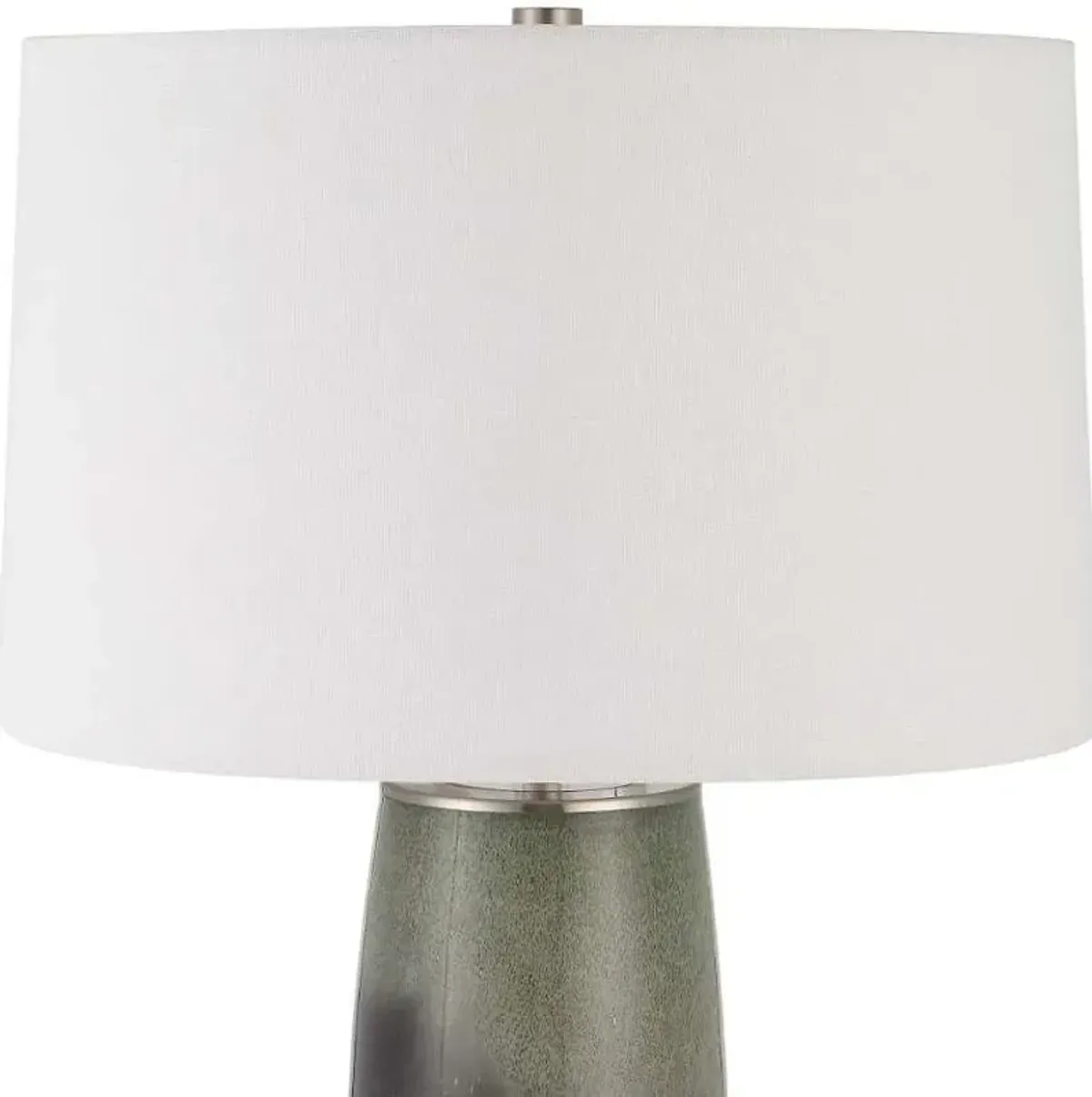 Uttermost Campa Gray-Blue/Green/White Table Lamp