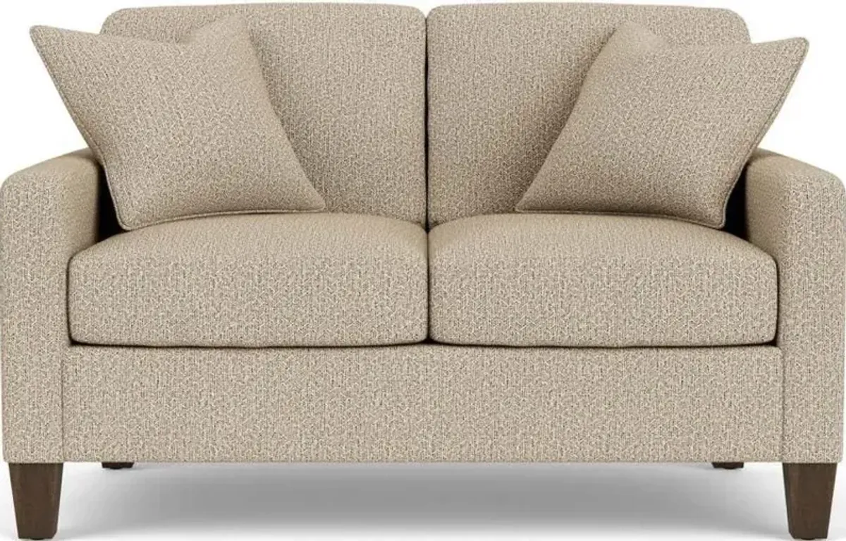 Flexsteel South Haven Light Tan Fossil Loveseat