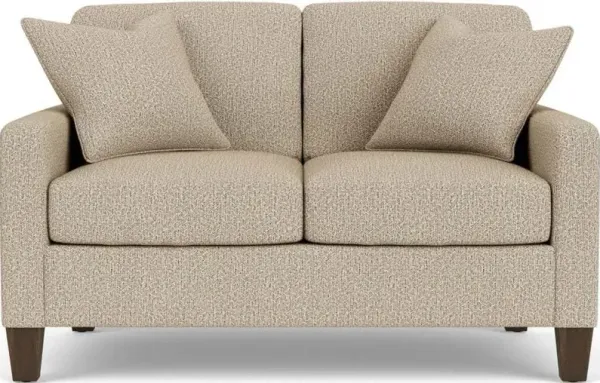 Flexsteel South Haven Light Tan Fossil Loveseat