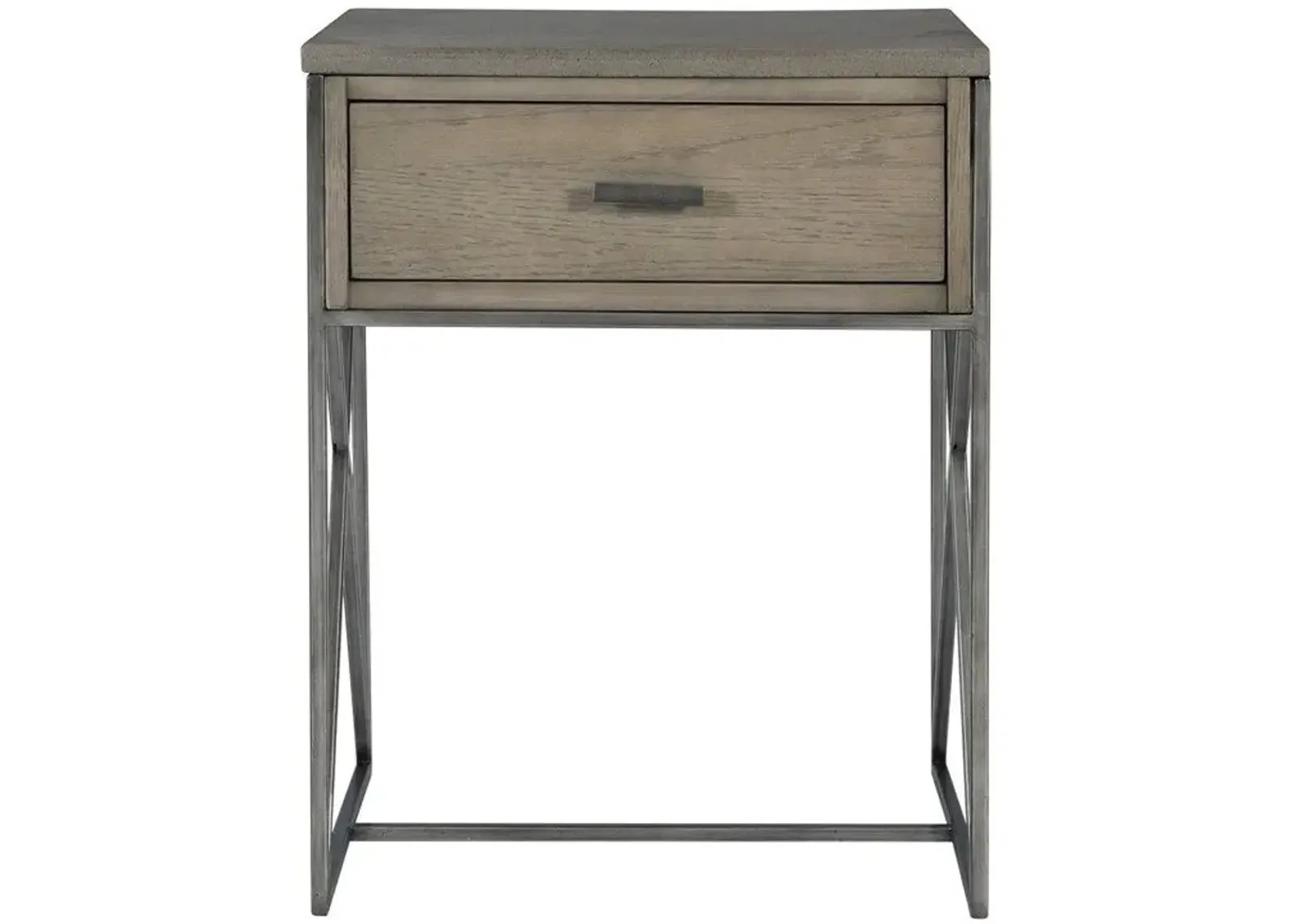 CARTWRIGHT MUSHROOM GRAY SIDE TABLE