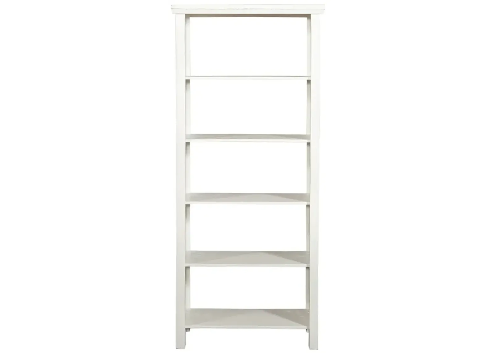 Liberty Furniture Trellis Lane Weathered White Accent Bookcase