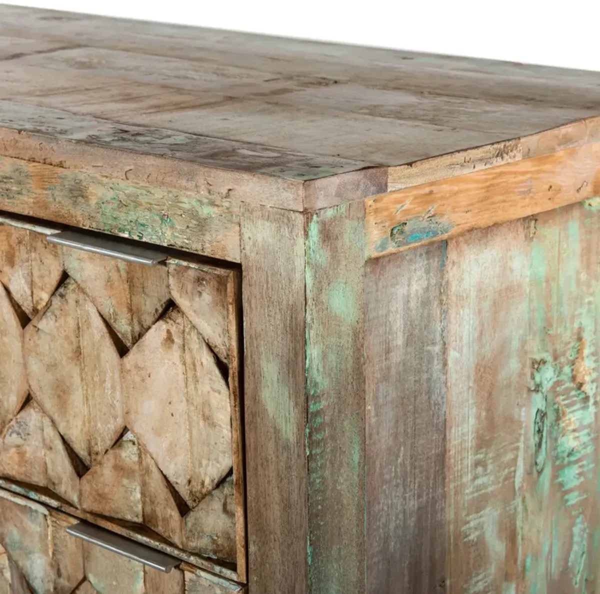 Home Trends Design Ibiza Vintage Reclaimed Teak Dresser