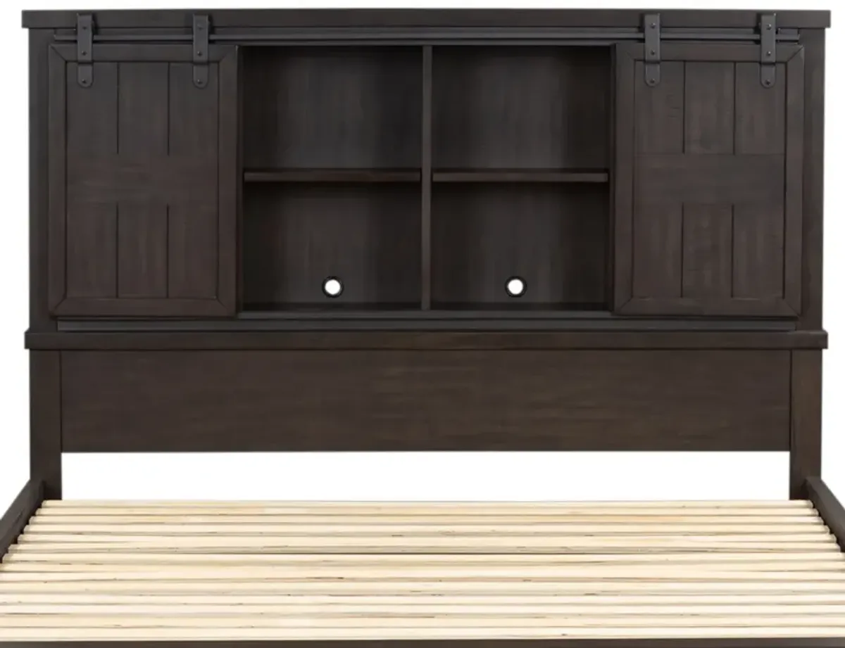 Liberty Furniture Bookcase Thornwood Hills Queen Headboard