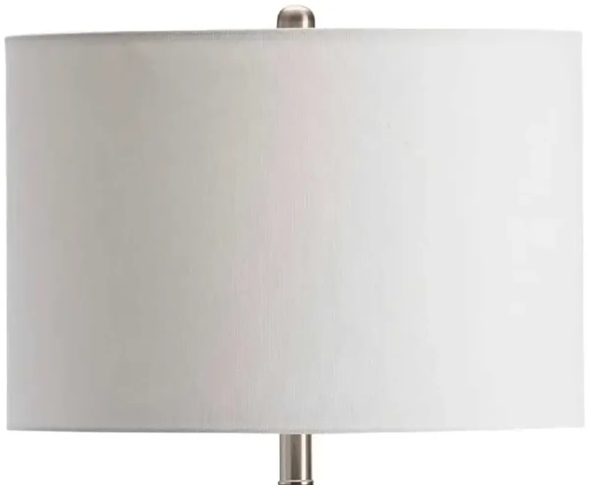 Crestview Paige Blue & Gray Table Lamp