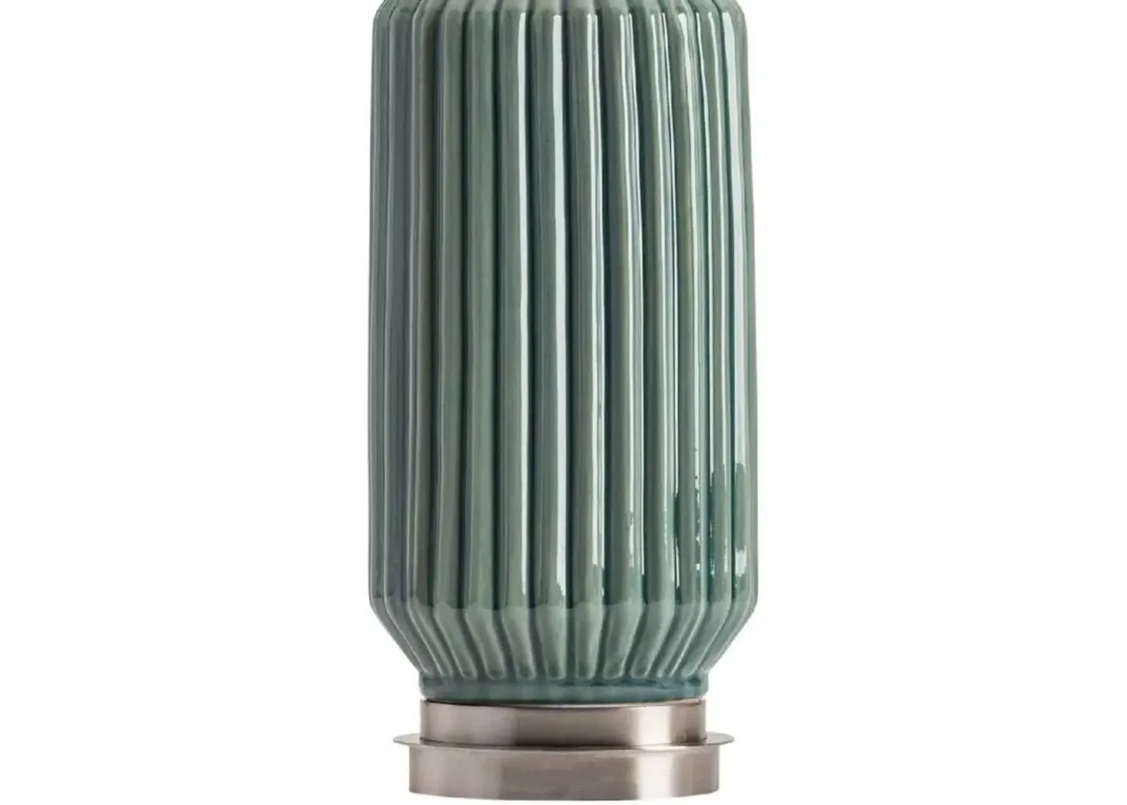 Crestview Paige Blue & Gray Table Lamp