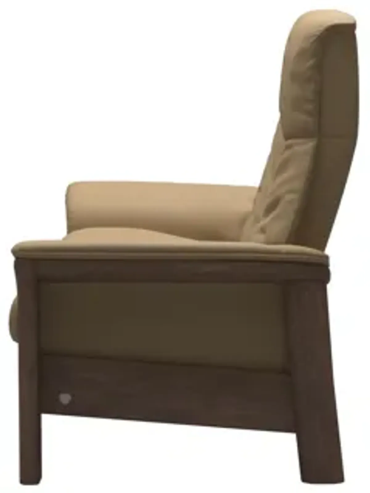 Stressless Buckingham 2 Seat High Paloma Sand Walnut