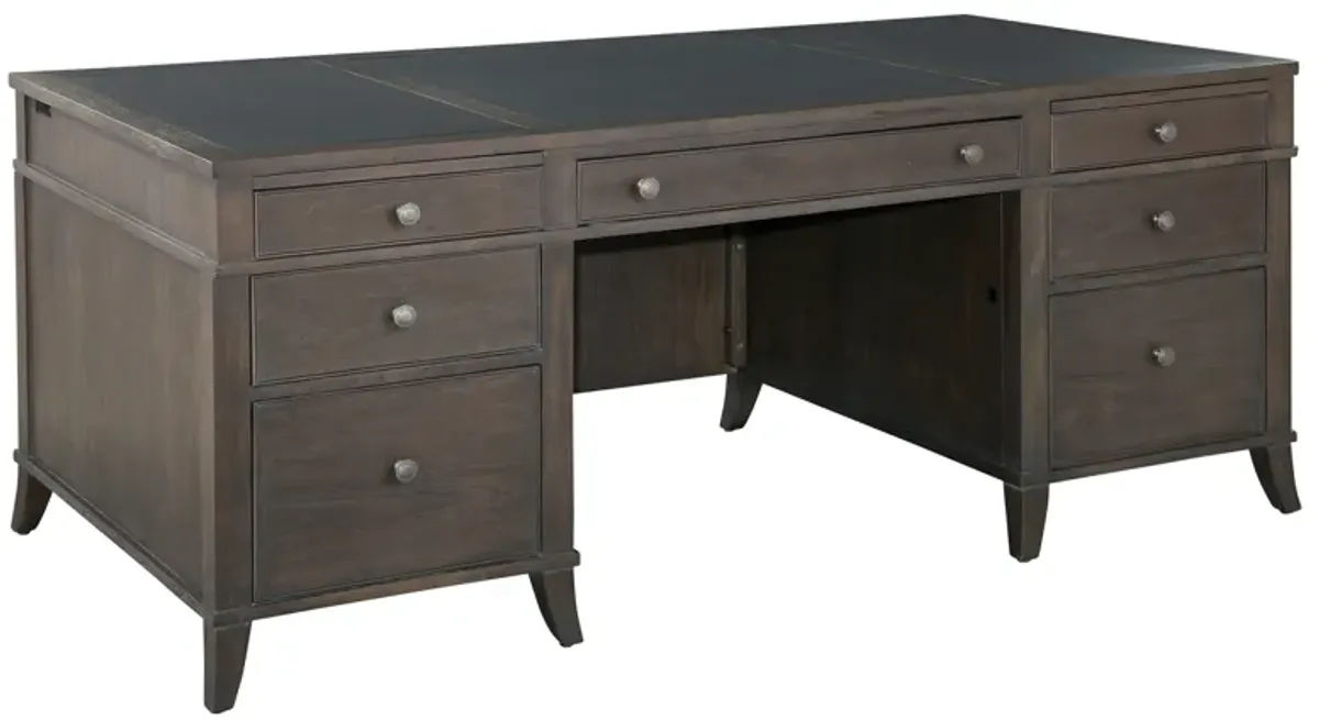 Hekman Two File Drawer Executive Desk Urban