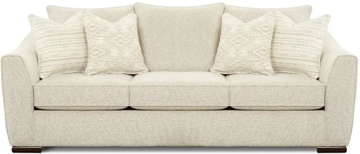 Fusion Vibrant Vision Oatmeal Sofa