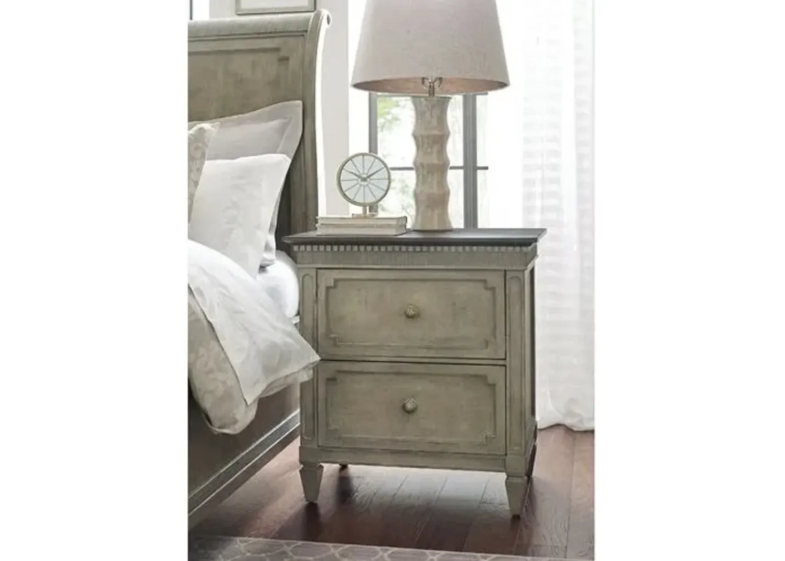 American Drew Savona Ax Nightstand