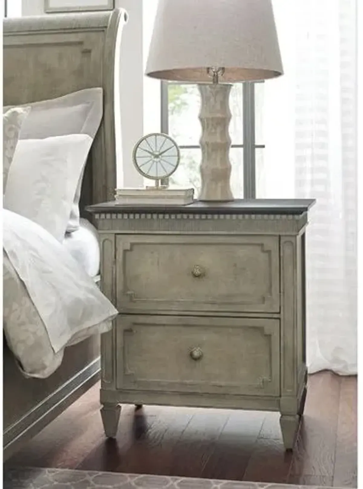 American Drew Savona Ax Nightstand