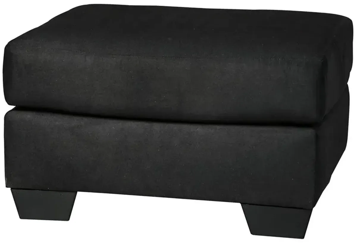 Ashley Darcy Black Ottoman