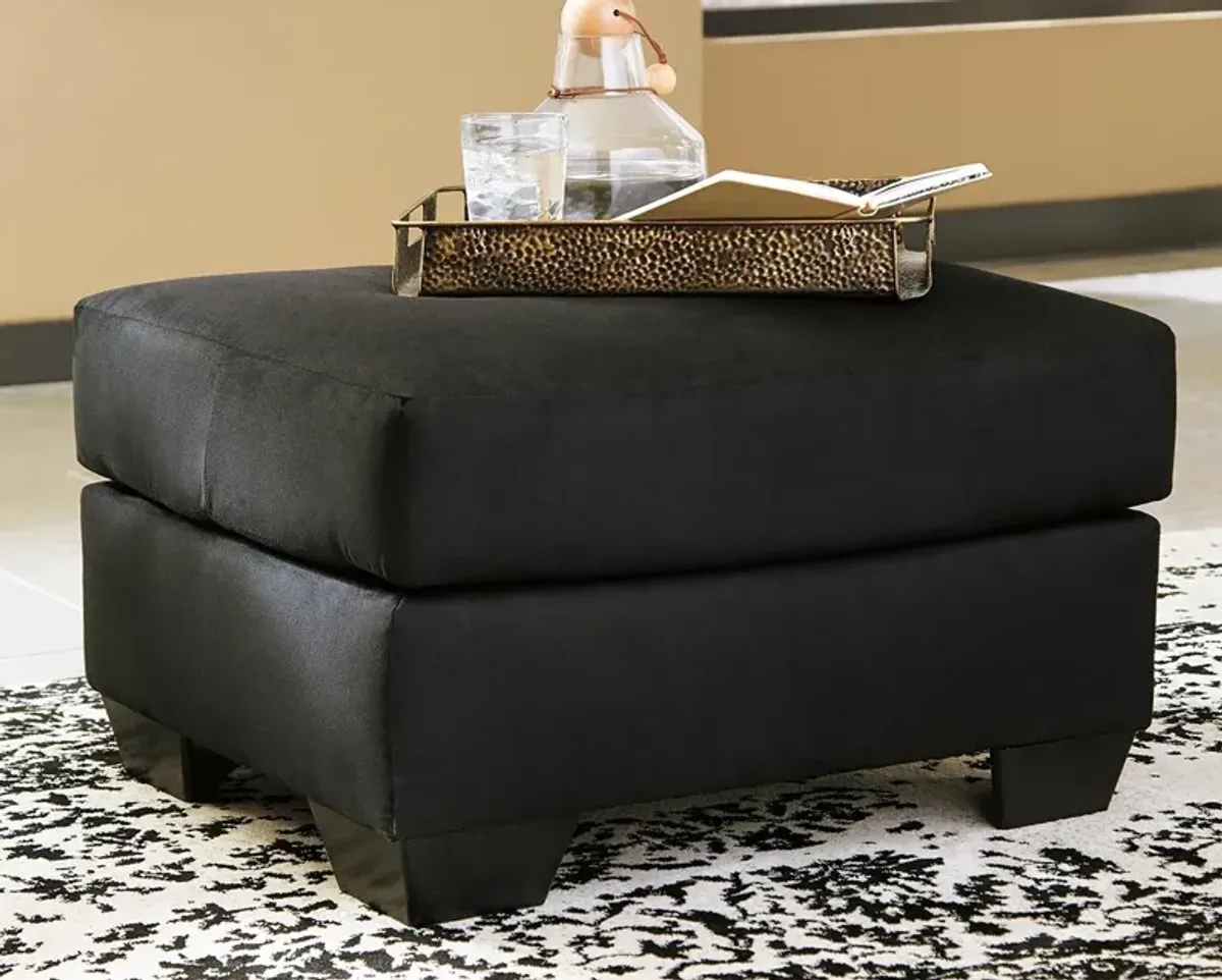 Ashley Darcy Black Ottoman