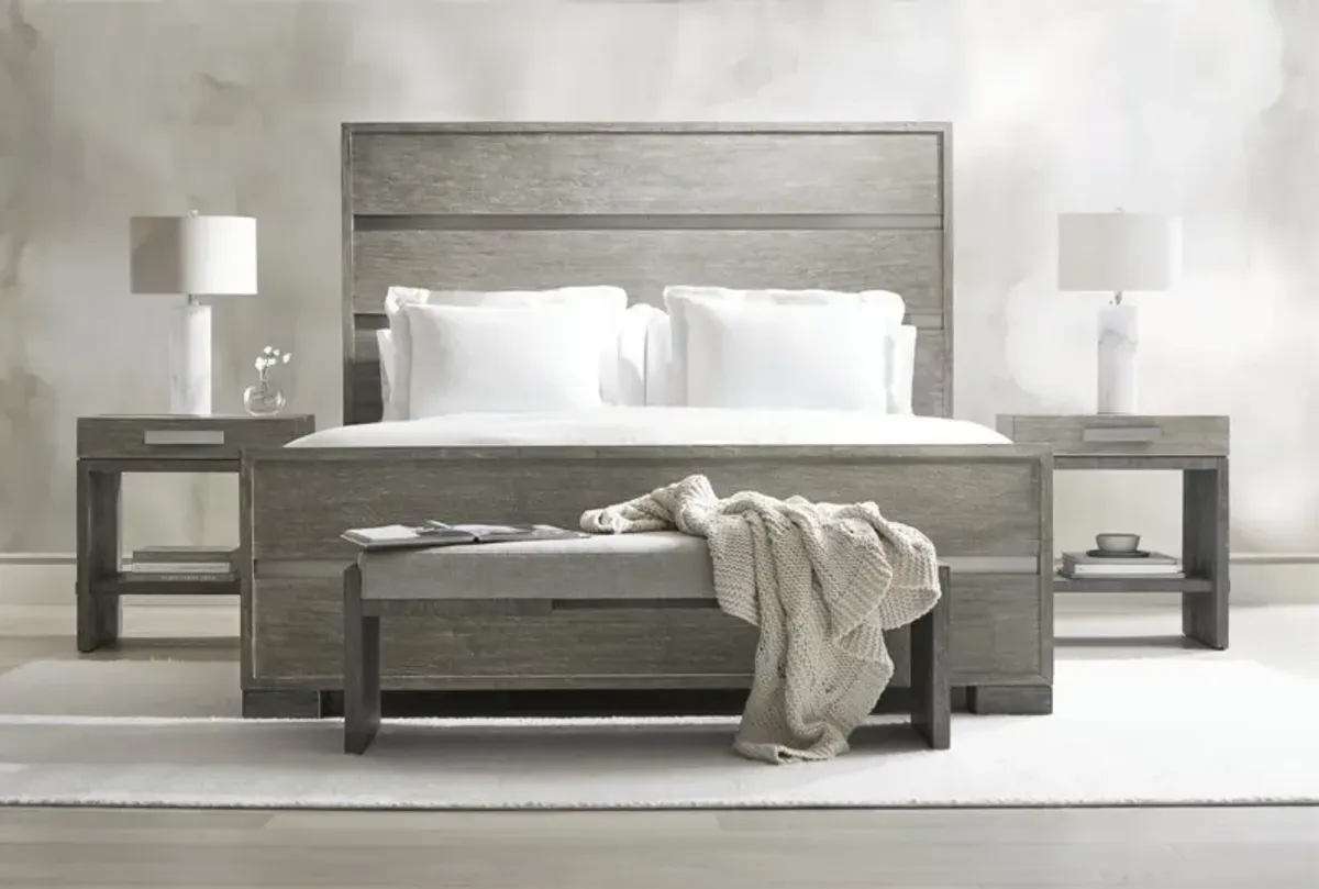 Bernhardt Foundations Wood Panel Bed King