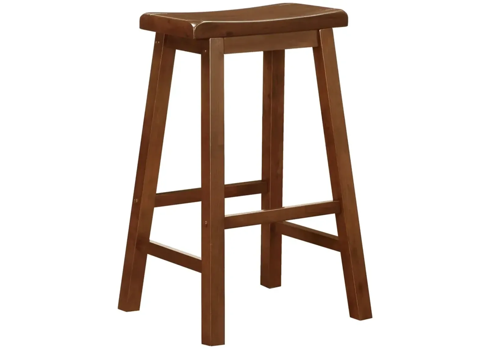 Coaster Durant Wood Backless Bar Stool Chestnut