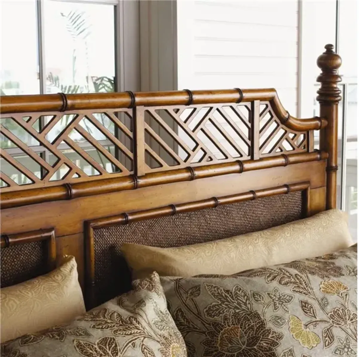 Tommy Bahama Home by Lexington Island Estate West Indies Queen Headboard