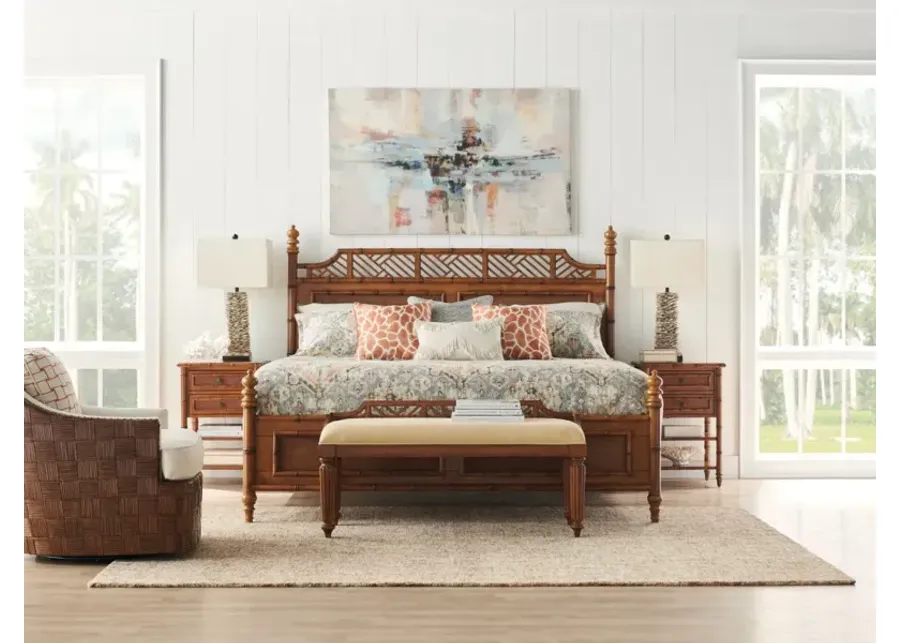 ISLAND ESTATE WEST INDIES BED HEADBOARD ONLY IN PLANTATION - QUEEN