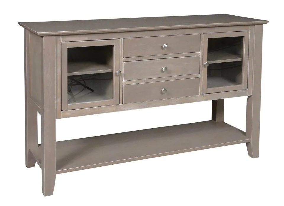 COSMOPOLITAN DINING SERVER IN TAUPE GRAY