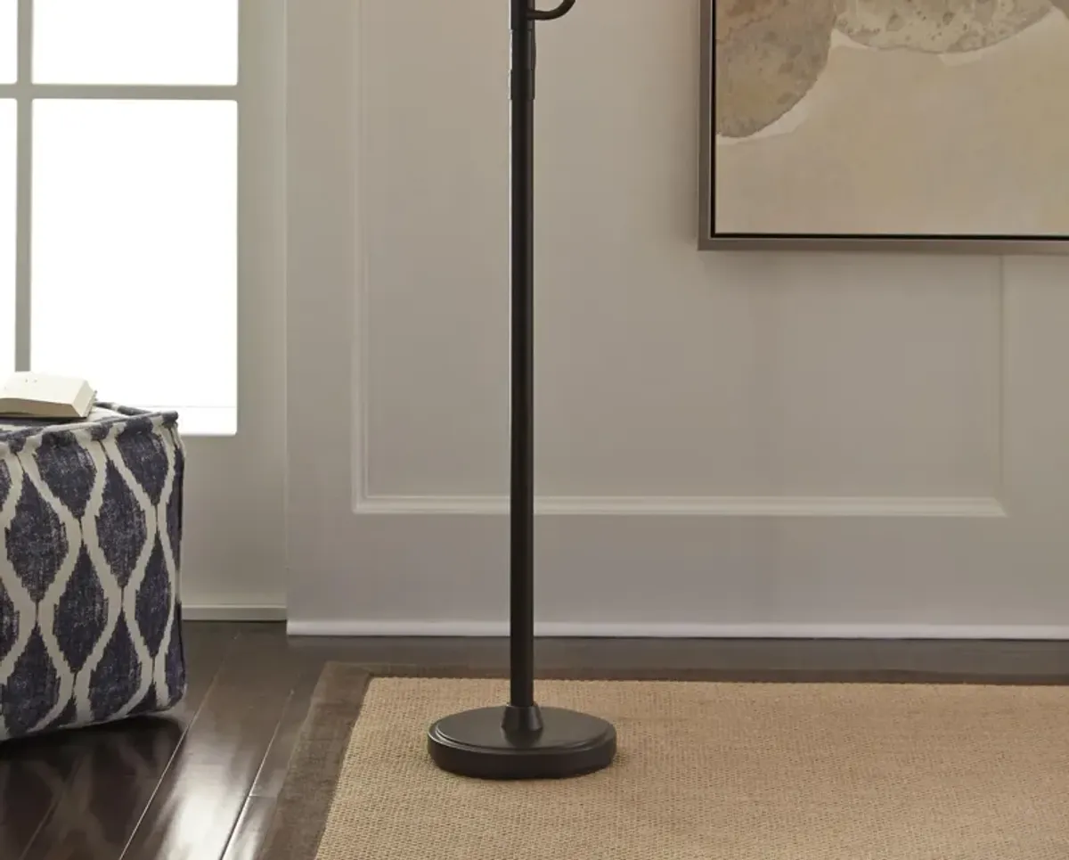 Ashley Jaak Floor Lamp Bronze Finish Signature Design