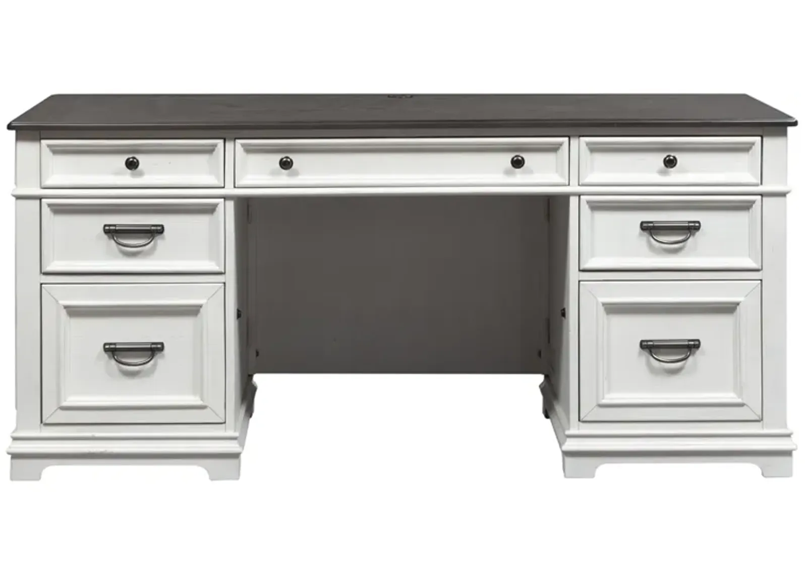 Liberty Furniture Allyson Park Wire Brushed White Desk