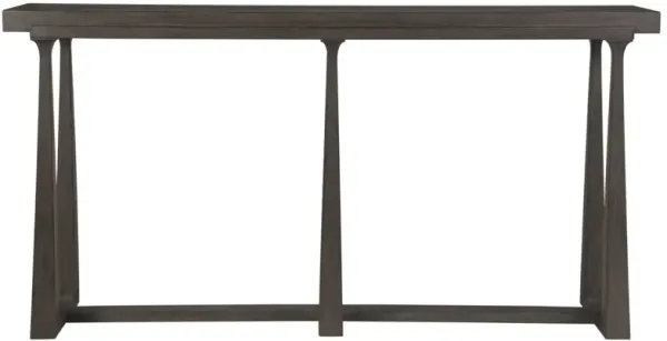 Artistica Home by Lexington Cohesion Program Grantland 66 Inch Modern Wood Dark Brown Console Accent Table