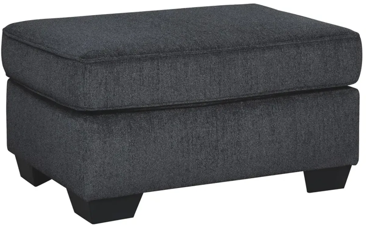 Ashley Left-Arm Facing Slate Ottoman