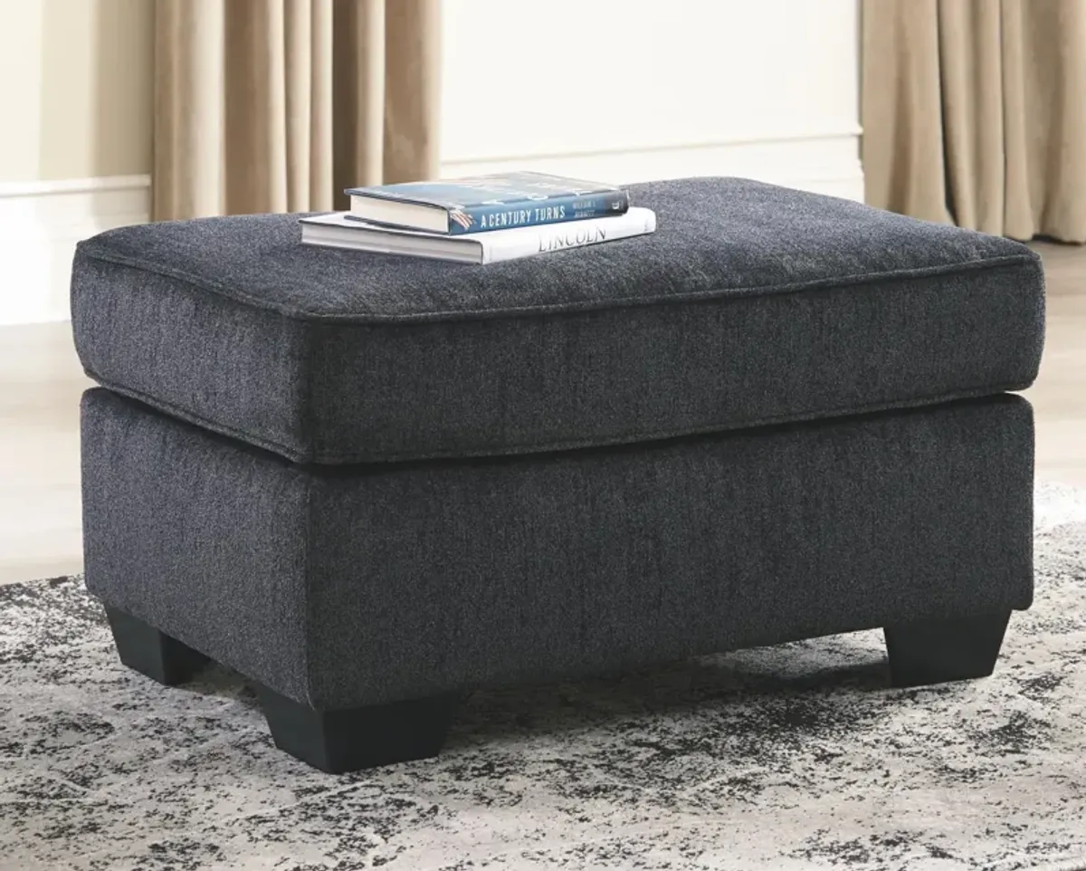 Ashley Left-Arm Facing Slate Ottoman