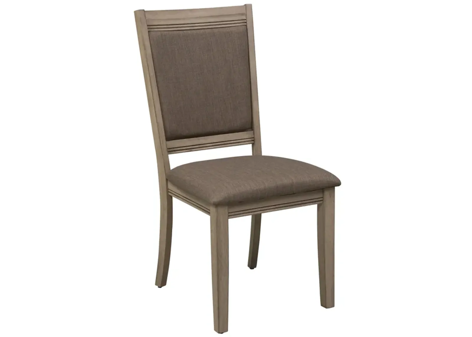 Liberty Furniture 5-Piece Sandstone Leg Dining Table Set with Upholstered Side Chairs Sun Valley