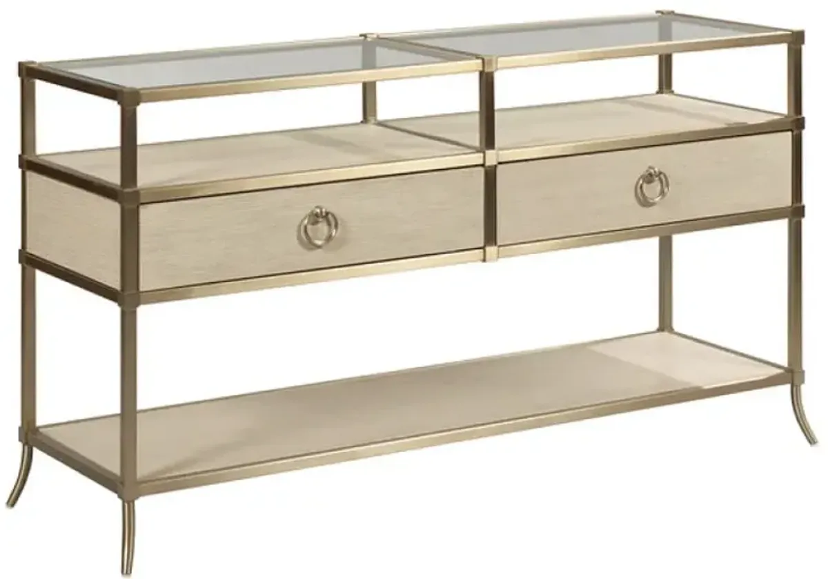 American Drew Lenox Alabaster Capri Console Table