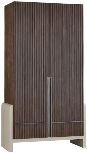 SHASTA OTTER WARDROBE ARMOIRE