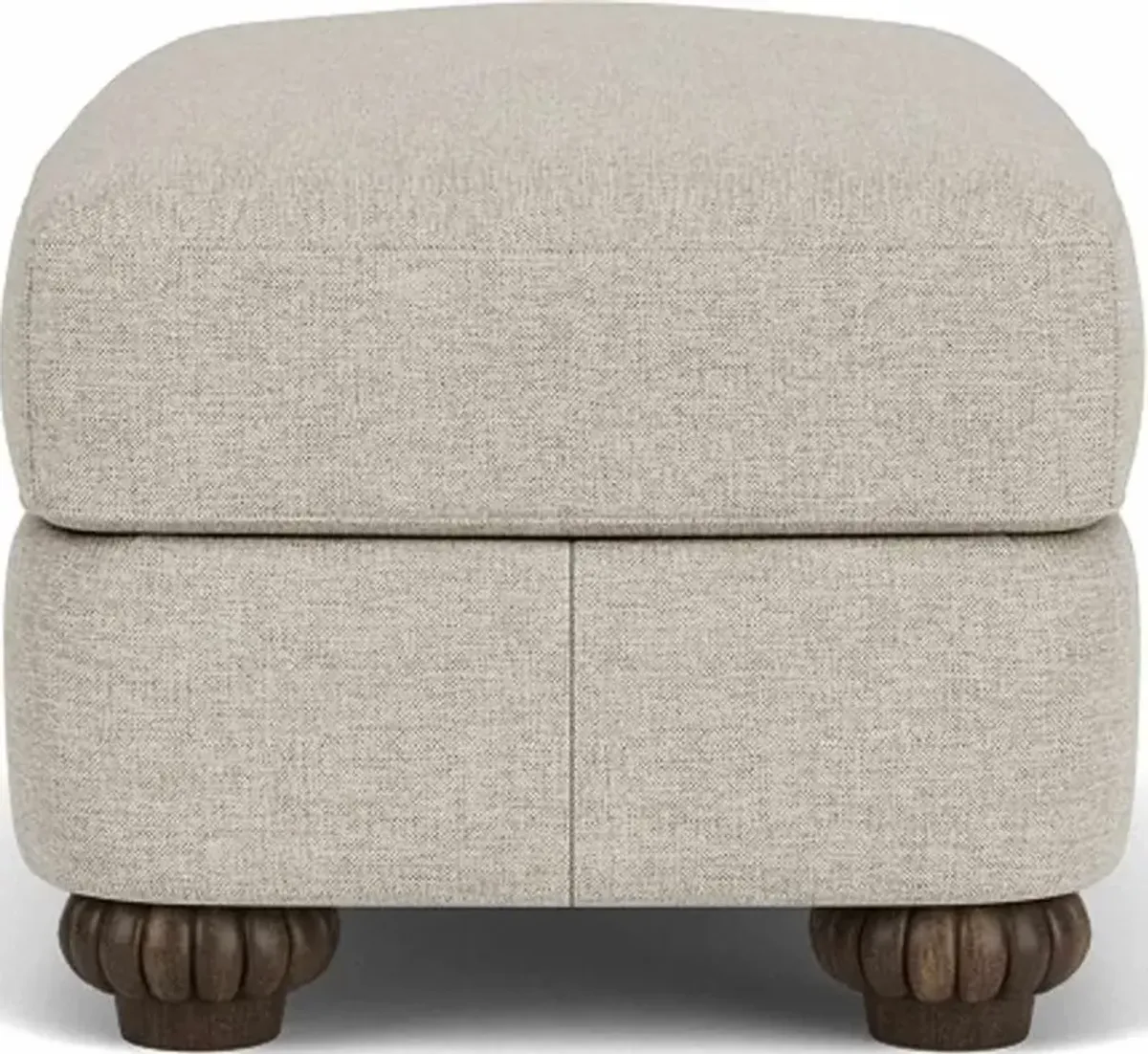 Flexsteel Patterson Silver Driftwood Ottoman