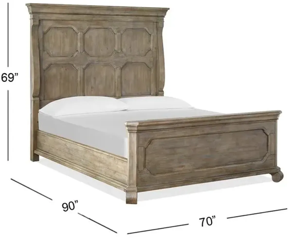 Magnussen Wood Panel Tinley Park Queen Headboard