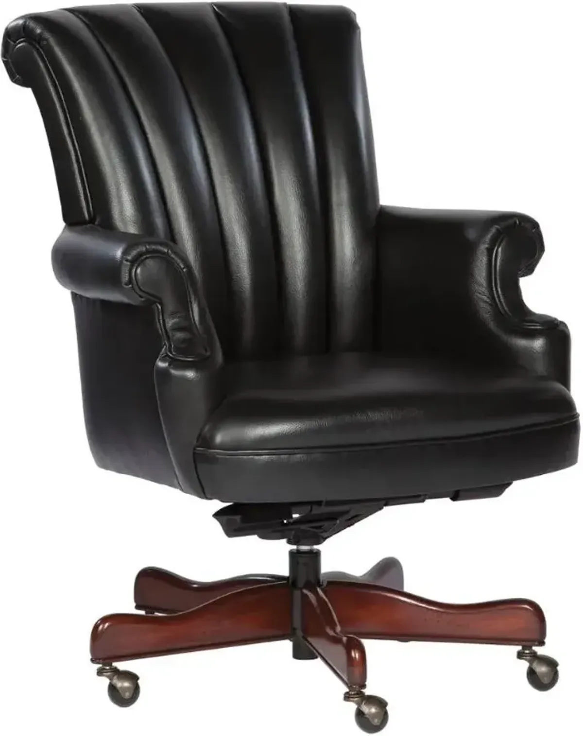 Hekman Black Executive Upscale Office Chair